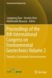 book Proceedings of the 8th International Congress on Environmental Geotechnics Volume 2: Towards a Sustainable Geoenvironment