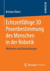 book Echtzeitfähige 3D Posenbestimmung des Menschen in der Robotik: Methoden und Anwendungen