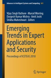 book Emerging Trends in Expert Applications and Security: Proceedings of ICETEAS 2018