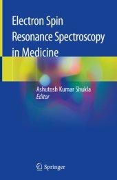 book Electron Spin Resonance Spectroscopy in Medicine