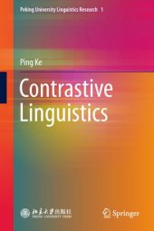 book Contrastive Linguistics