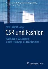 book CSR und Fashion: Nachhaltiges Management in der Bekleidungs- und Textilbranche