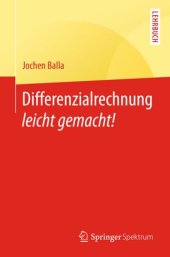 book Differenzialrechnung leicht gemacht!