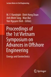 book Proceedings of the 1st Vietnam Symposium on Advances in Offshore Engineering: Energy and Geotechnics