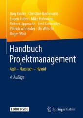 book Handbuch Projektmanagement: Agil – Klassisch – Hybrid