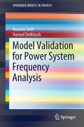 book Model Validation for Power System Frequency Analysis