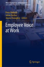 book Employee Voice at Work