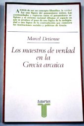 book Los maestros de verdad en la Grecia arcaica