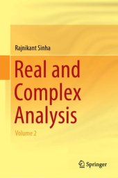 book Real and Complex Analysis: Volume 2