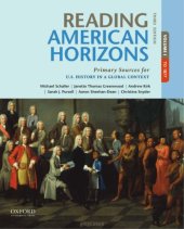 book Reading American Horizons: Primary Sources for U.S. History in a Global Context