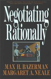 book Negotiating Rationally