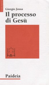 book Il processo di Gesù