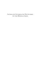 book Intricate Interfaith Networks in the Middle Ages: Quotidian Jewish-Christian Contacts