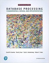 book Database Processing: Fundamentals, Design, and Implementation