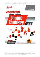 book Solution to Advanced Problems in Organic Chemistry Part 1 upto Page 137 Alkenes by M S Chouhan Vibrant Academy Kota for IIT JEE Main Advanced Chemistry Olympiad Balaji