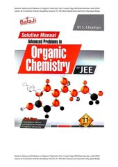 book Solution Advanced Problems in Organic Chemistry Part 3 upto Page 302 Biomolecules and IUPAC names M S Chouhan Vibrant Academy Kota for IIT JEE Main Advanced Chemistry Olympiad Balaji