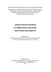 book Лабораторный практикум по химической технологии неорганических веществ