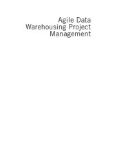 book Agile Data Warehousing Project Management. Business Intelligence Systems Using Scrum