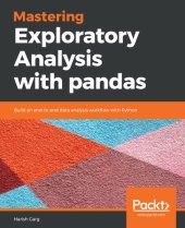 book Mastering Exploratory Analysis with Pandas