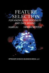 book Feature Selection for Knowledge Discovery and Data Mining