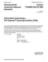 book SCSI - PCI Express Queuing Interface (PQI r07)