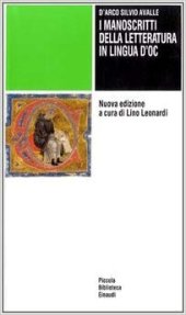 book I manoscritti della letteratura in lingua d’oc