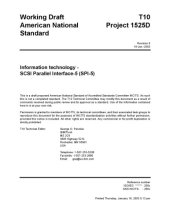 book SCSI Parallel Interface - 5 (SPI-5 r06)