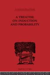 book A Treatise on Induction and Probability