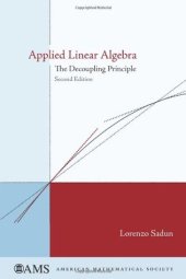 book Applied Linear Algebra: The Decoupling Principle