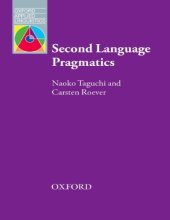 book Second Language Pragmatics