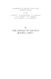 book The Annals of Tacitus: Books 5-6