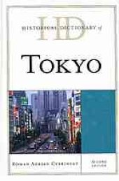 book Historical dictionary of Tokyo