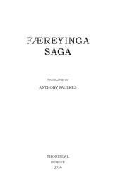 book Færeyinga saga