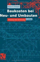 book Baukosten bei Neu- und Umbauten