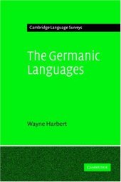 book The Germanic Languages