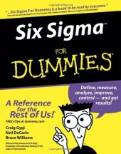 book Six Sigma for Dummies