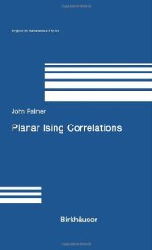 book Planar Ising Correlations