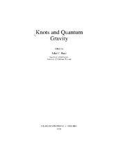 book Knots and Quantum Gravity