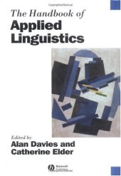 book Handbook of Applied Linguistics (Blackwell Handbooks in Linguistics)