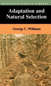 book Adaptation and Natural Selection