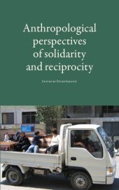 book ANTHROPOLOGICAL PERSPECTIVES OF SOLIDARITY AND RECIPROCITY