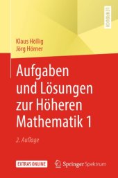 book Aufgaben und Lösungen zur Höheren Mathematik 1