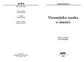 book Vizantijska nauka o muzici