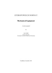 book Hydropower in Norway. Mechanical equipment.