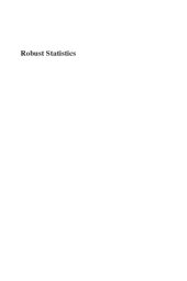 book Robust Statistics: Theory and Methods (with R), 2nd edition