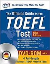 book The official guide to the TOEFL test - Fifth Edition