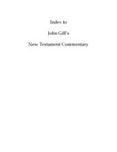 book John Gill’s Exposition of the Bible Commentary - New Testament