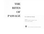 book The Rites of Passage