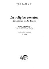 book La religion romaine