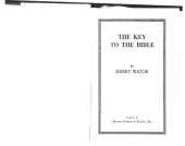 book The key to the Bible.